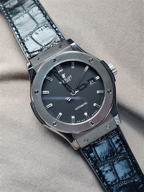 titanium hublot reviews.